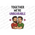 Together We're Unbearable Mug - Pride Gift