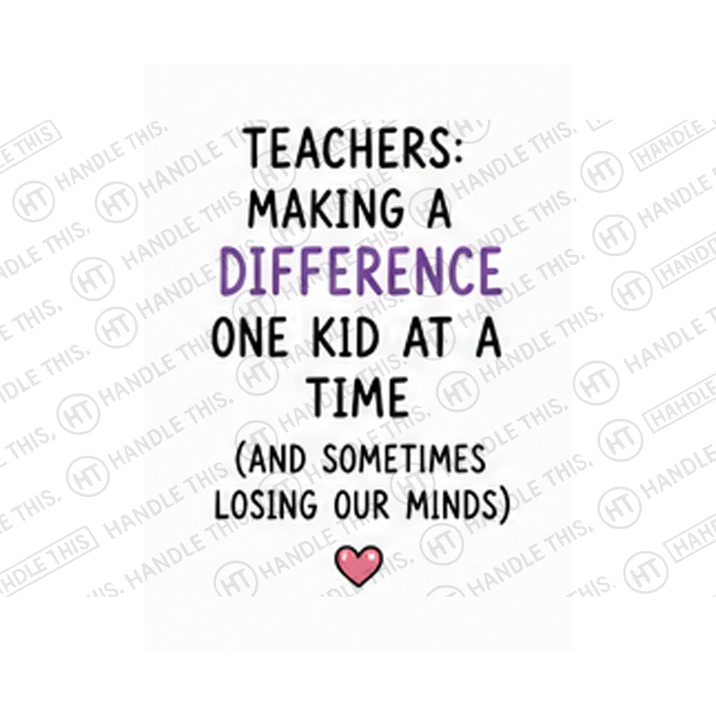 Teachers Making A Difference One Kid At A Time Mug - Office Humour Gift