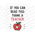 If You Can Read This Thank A Teacher Mug - Office Humour Gift
