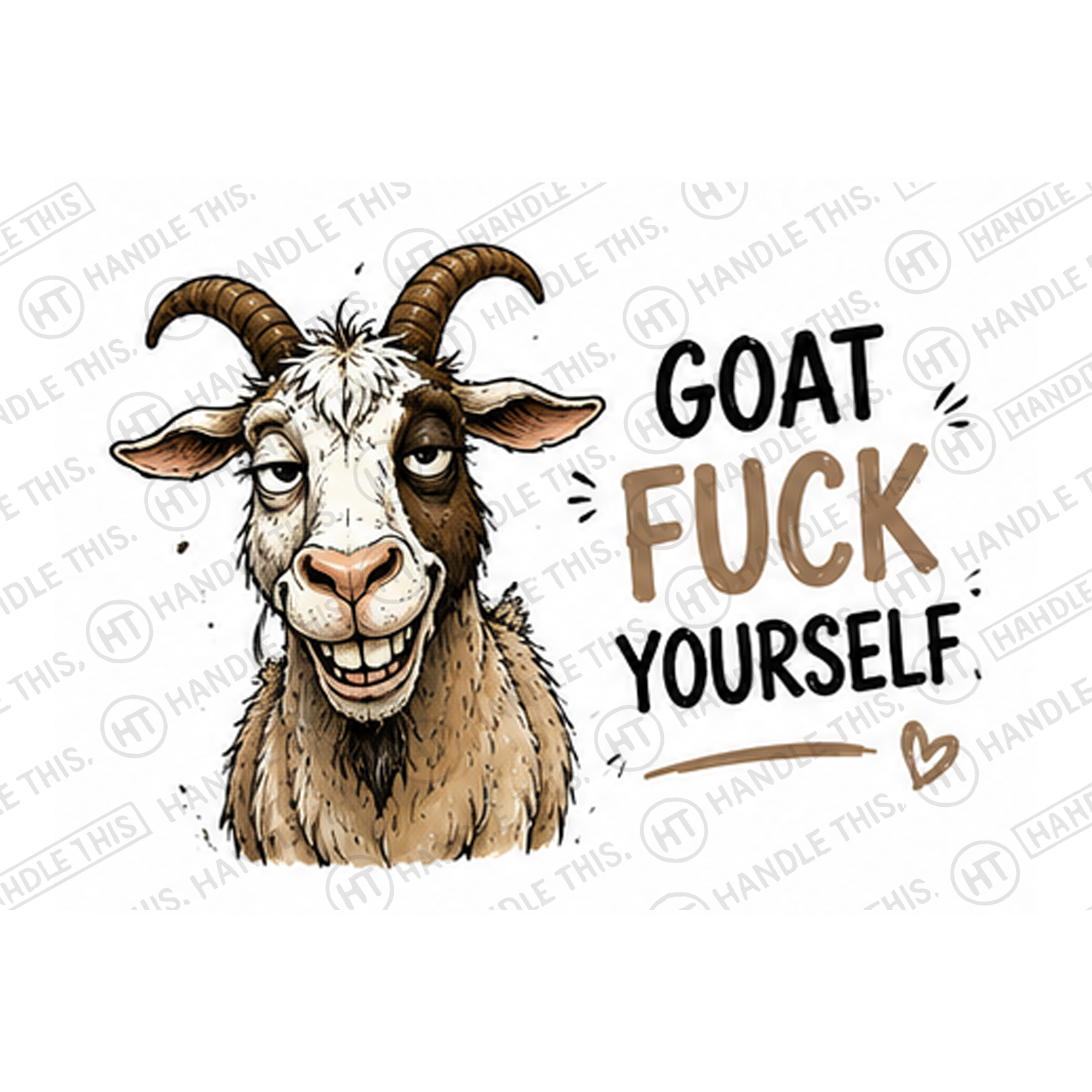 Goat Fuck Yourself Mug - Funny Rude Gift