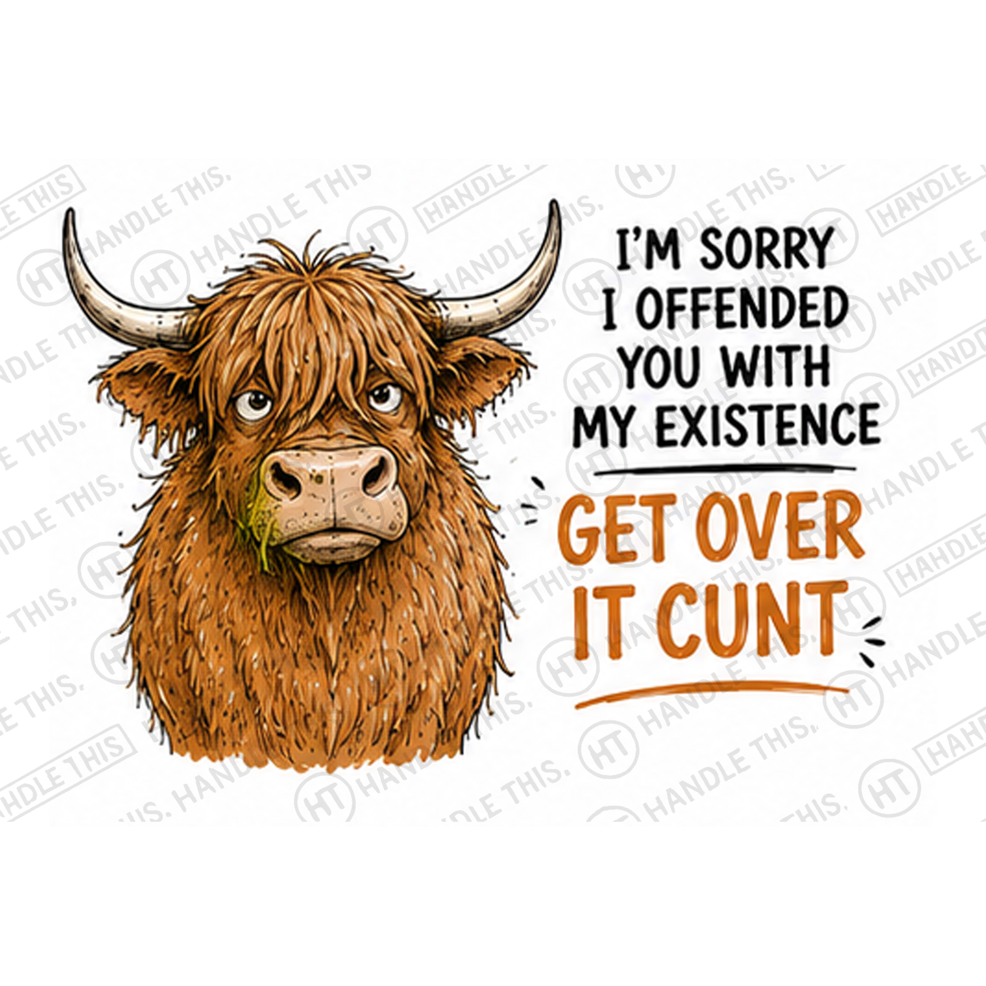 I'm Sorry I Offended You With My Existence Over Mug - Funny Rude Gift